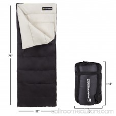 Sleeping Bag, 2-Season With Carrying Bag For Adults and Kids, Otter Tail Sleeping Bag By Wakeman Outdoors(For Camping And Festivals) 564755372